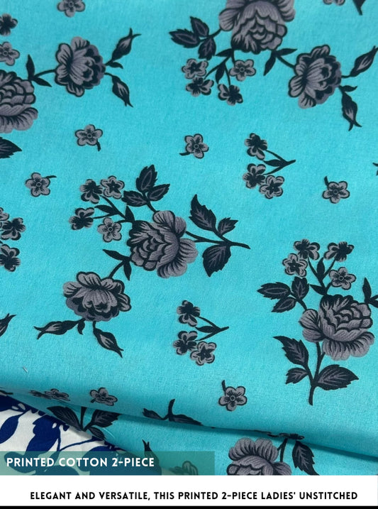 2 Piece Printed Summer cotton