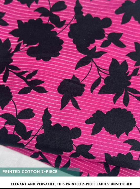 2 Piece Printed Summer cotton