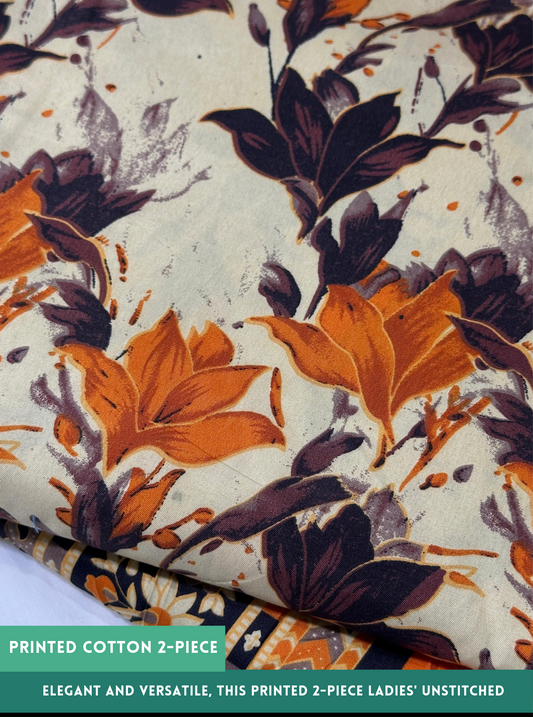 2 Piece Printed Summer cotton