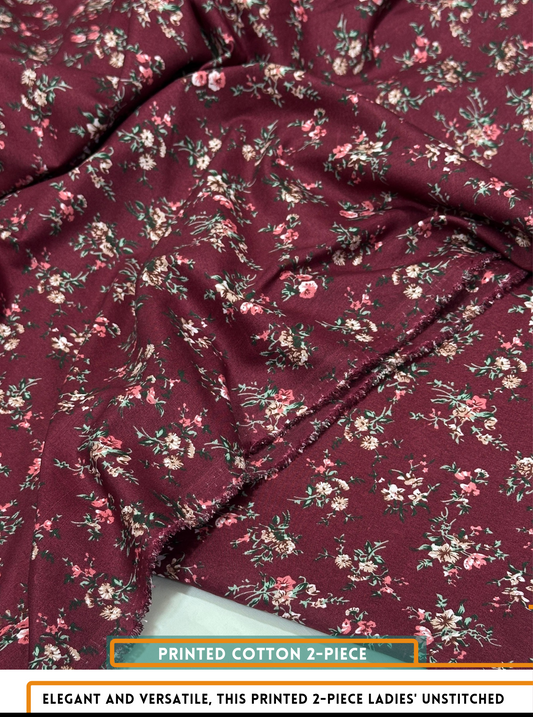 2 Piece Printed Summer cotton