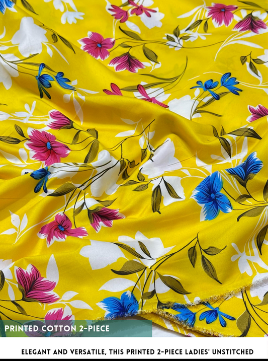 2 Piece Printed Summer cotton