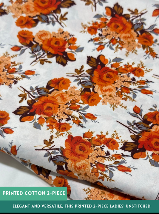 2 Piece Printed Summer cotton