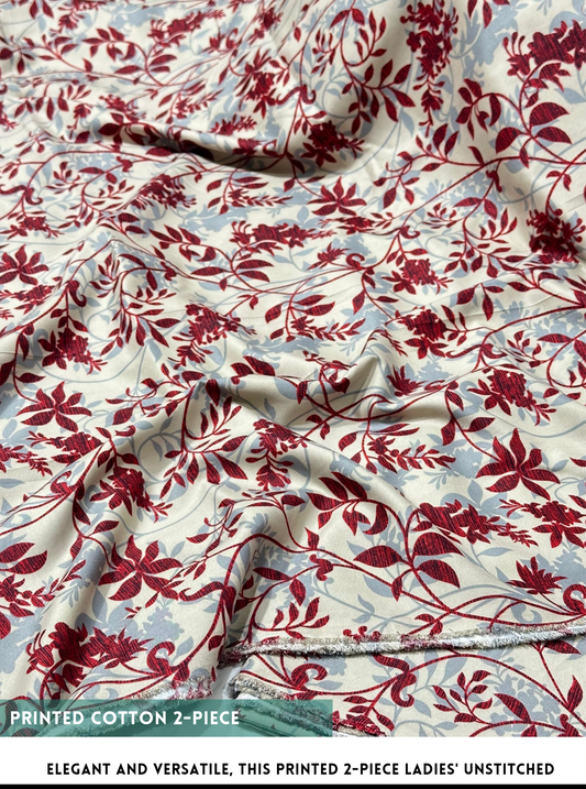 2 Piece Printed Summer cotton